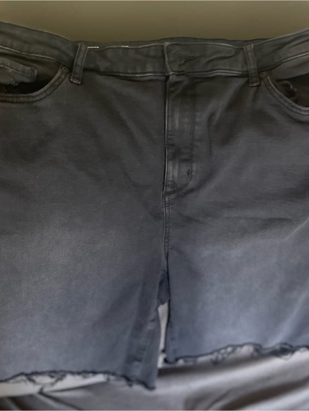 Woman’s Black Denim Shorts - Classic Cut
